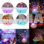 Нічник проекція у формі літаючої тарілки Rotating Projection Lamp